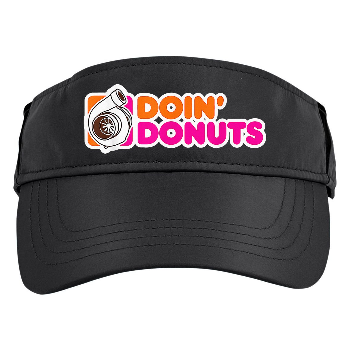 Doin' Donuts Funny Racing & Drift Car Enthusiast Adult Drive Performance Visor
