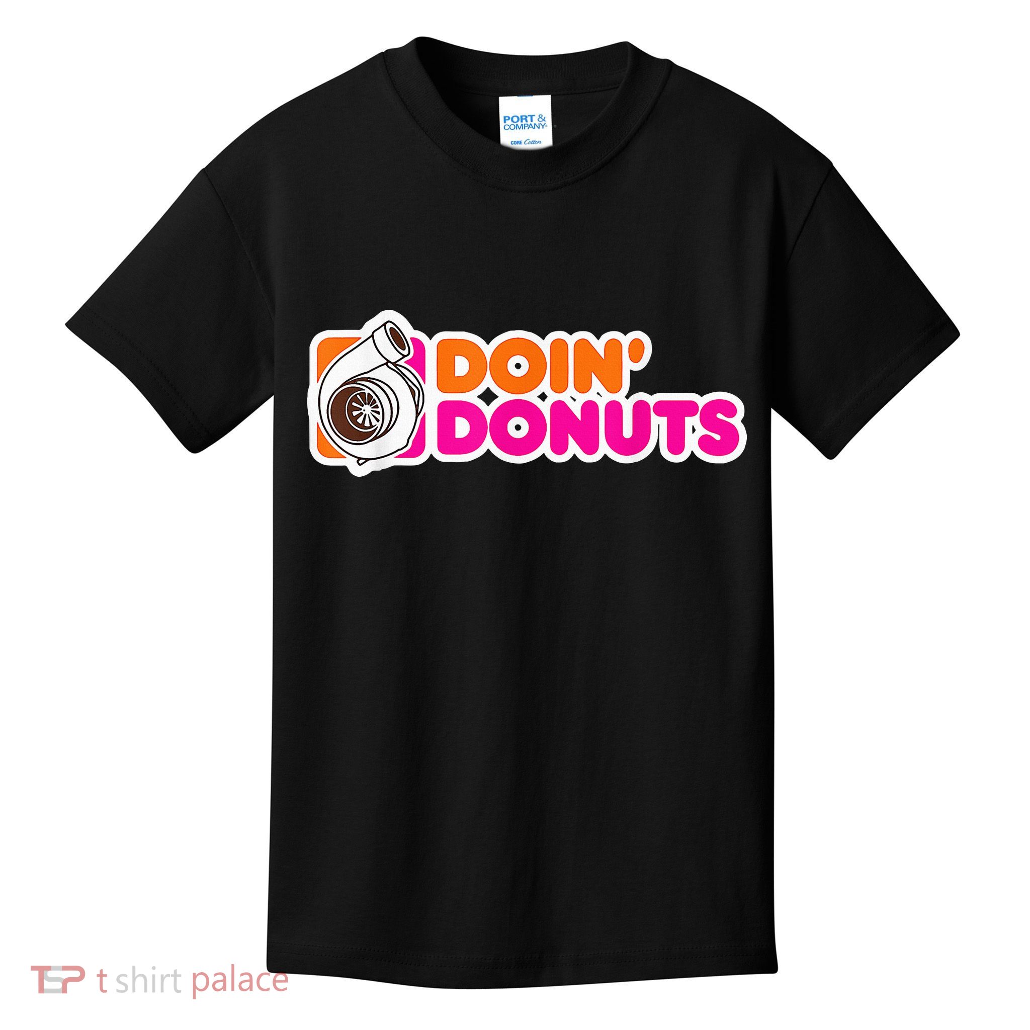 Doin' Donuts Funny Racing & Drift Car Enthusiast Kids T-Shirt