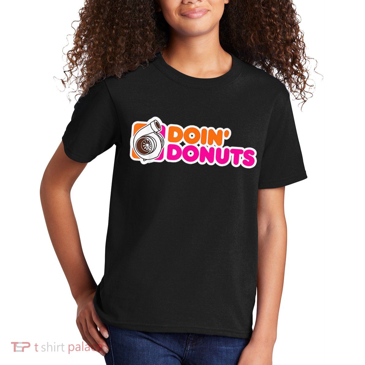 Doin' Donuts Funny Racing & Drift Car Enthusiast Kids T-Shirt