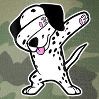 Dalmatian Dabbing Funny Dalmation Dab Dog Dance Legacy Tie Dye Trucker Hat