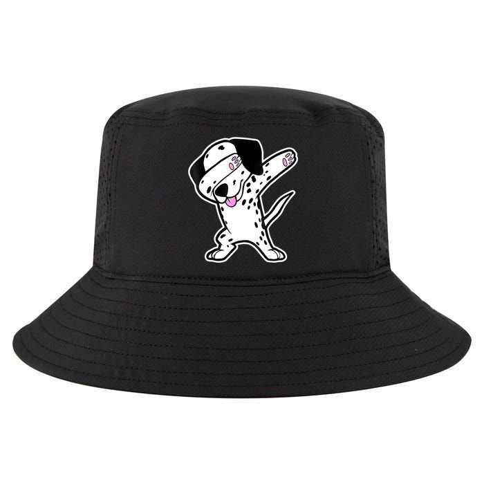 Dalmatian Dabbing Funny Dalmation Dab Dog Dance Cool Comfort Performance Bucket Hat