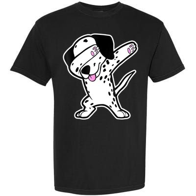 Dalmatian Dabbing Funny Dalmation Dab Dog Dance Garment-Dyed Heavyweight T-Shirt