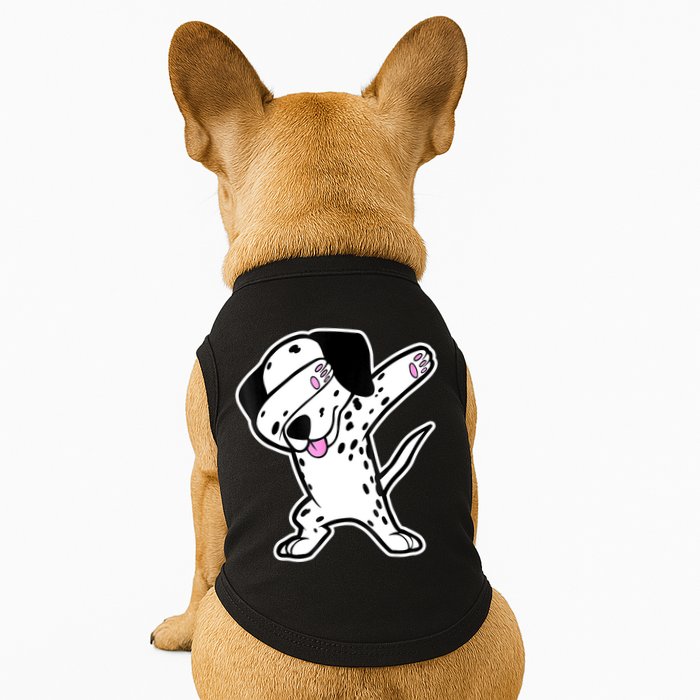 Dalmatian Dabbing Funny Dalmation Dab Dog Dance Doggie Tank