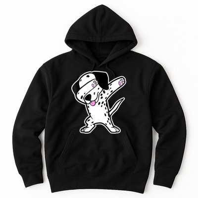 Dalmatian Dabbing Funny Dalmation Dab Dog Dance Hoodie