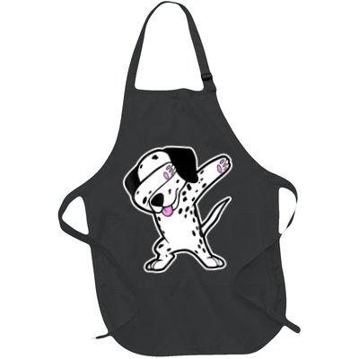 Dalmatian Dabbing Funny Dalmation Dab Dog Dance Apron