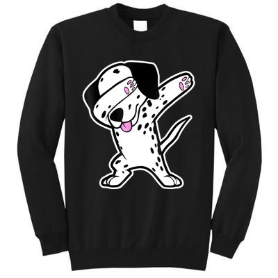 Dalmatian Dabbing Funny Dalmation Dab Dog Dance Sweatshirt