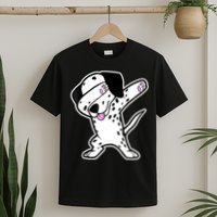 Dalmatian Dabbing Funny Dalmation Dab Dog Dance T-Shirt