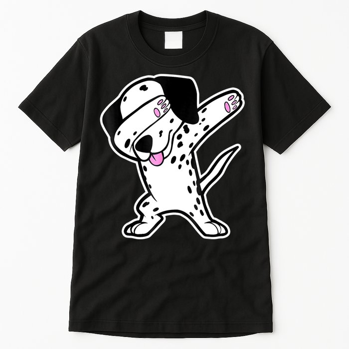 Dalmatian Dabbing Funny Dalmation Dab Dog Dance Tall T-Shirt