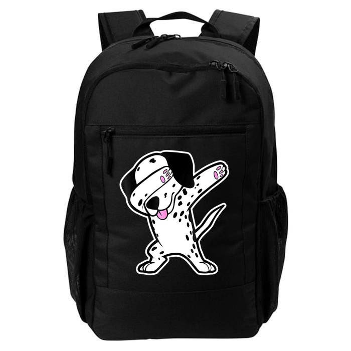 Dalmatian Dabbing Funny Dalmation Dab Dog Dance Backpack