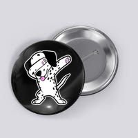 Dalmatian Dabbing Funny Dalmation Dab Dog Dance Button