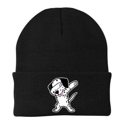 Dalmatian Dabbing Funny Dalmation Dab Dog Dance Beanie