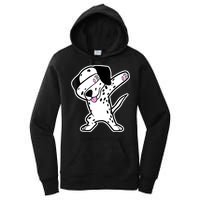 Dalmatian Dabbing Funny Dalmation Dab Dog Dance Women's Pullover Hoodie