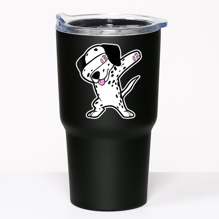 Dalmatian Dabbing Funny Dalmation Dab Dog Dance Tumbler