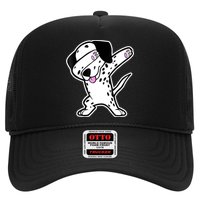 Dalmatian Dabbing Funny Dalmation Dab Dog Dance Hat