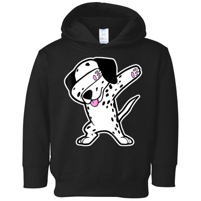 Dalmatian Dabbing Funny Dalmation Dab Dog Dance Toddler Hoodie