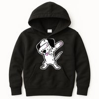 Dalmatian Dabbing Funny Dalmation Dab Dog Dance Kids Hoodie