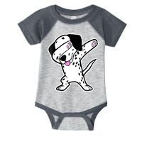 Dalmatian Dabbing Funny Dalmation Dab Dog Dance Infant Baby Jersey Bodysuit