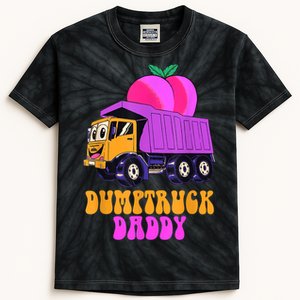 Dumptruck Daddy Funny Gift Kids Tie-Dye T-Shirt