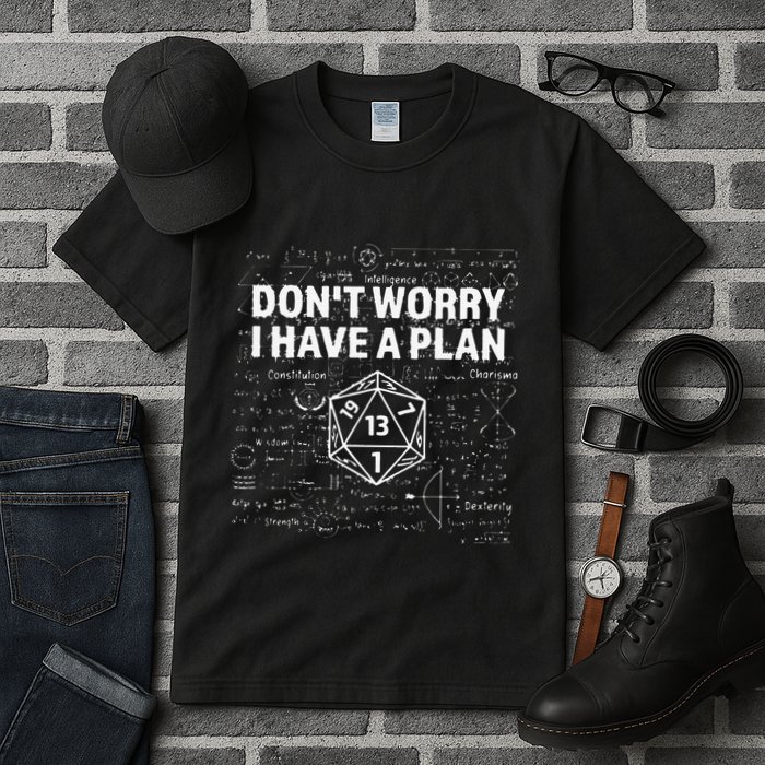 Dungeons D20 Fail RPG Fumble Funny Gamer Tall T-Shirt