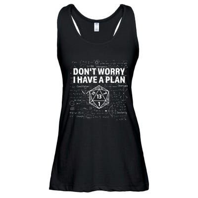 Dungeons D20 Fail RPG Fumble Funny Gamer Ladies Essential Flowy Tank