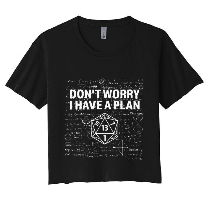 Dungeons D20 Fail RPG Fumble Funny Gamer Crop Top