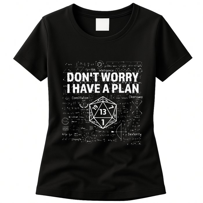 Dungeons D20 Fail RPG Fumble Funny Gamer Womens T-Shirt