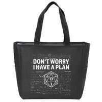 Dungeons D20 Fail RPG Fumble Funny Gamer Zip Tote Bag