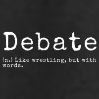 Debate Definition Funny Debate Team Gift Cool Comfort Performance Bucket Hat