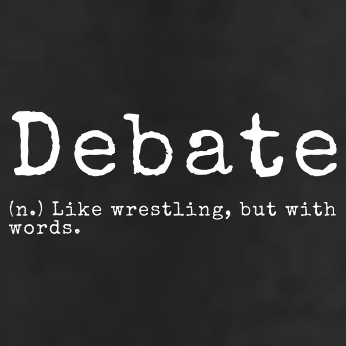 Debate Definition Funny Debate Team Gift Cool Comfort Performance Bucket Hat