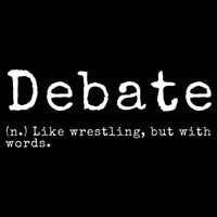 Debate Definition Funny Debate Team Gift Impact Tech Backpack