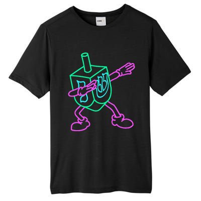 Dabbing Dreidel Funny Hanukkah Gifts Tall Fusion ChromaSoft Performance T-Shirt