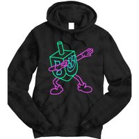 Dabbing Dreidel Funny Hanukkah Gifts Tie Dye Hoodie