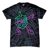 Dabbing Dreidel Funny Hanukkah Gifts Tie-Dye T-Shirt