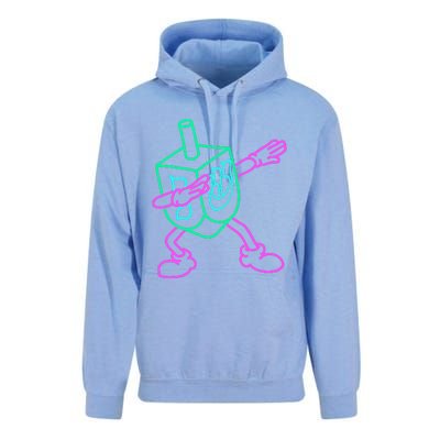 Dabbing Dreidel Funny Hanukkah Gifts Unisex Surf Hoodie