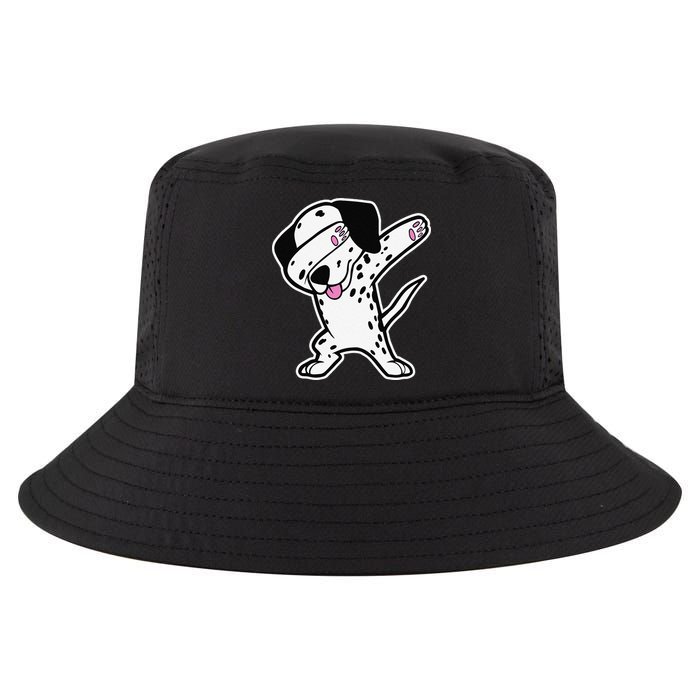 Dalmatian Dabbing Funny Dalmation Dab Dog Dance Cool Comfort Performance Bucket Hat