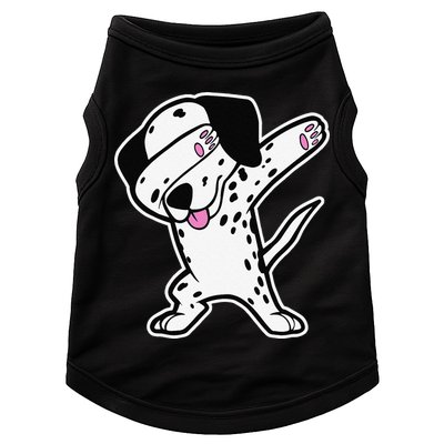 Dalmatian Dabbing Funny Dalmation Dab Dog Dance Doggie Tank
