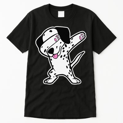 Dalmatian Dabbing Funny Dalmation Dab Dog Dance Tall T-Shirt
