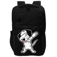 Dalmatian Dabbing Funny Dalmation Dab Dog Dance Impact Tech Backpack