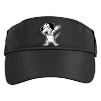 Dalmatian Dabbing Funny Dalmation Dab Dog Dance Adult Drive Performance Visor