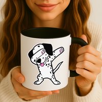 Dalmatian Dabbing Funny Dalmation Dab Dog Dance Mug