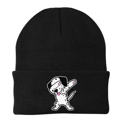 Dalmatian Dabbing Funny Dalmation Dab Dog Dance Beanie