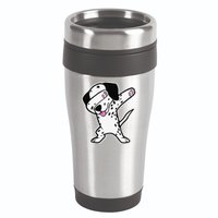 Dalmatian Dabbing Funny Dalmation Dab Dog Dance 16oz Travel Tumbler