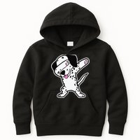 Dalmatian Dabbing Funny Dalmation Dab Dog Dance Kids Hoodie