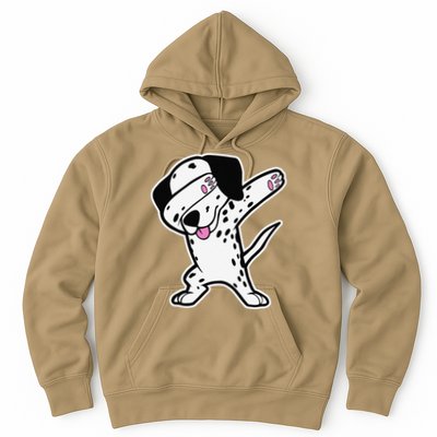 Dalmatian Dabbing Funny Dalmation Dab Dog Dance Hoodie
