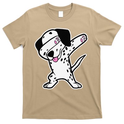 Dalmatian Dabbing Funny Dalmation Dab Dog Dance T-Shirt