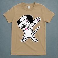 Dalmatian Dabbing Funny Dalmation Dab Dog Dance T-Shirt