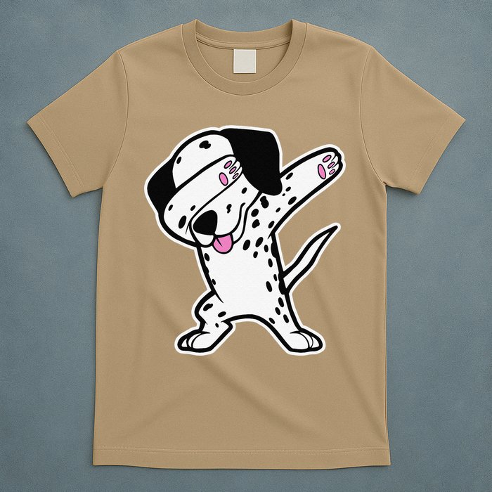 Dalmatian Dabbing Funny Dalmation Dab Dog Dance T-Shirt