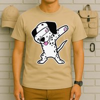 Dalmatian Dabbing Funny Dalmation Dab Dog Dance T-Shirt