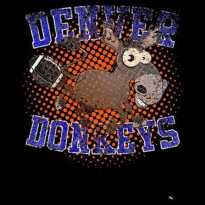 Denver Donkeys Football T-Shirt