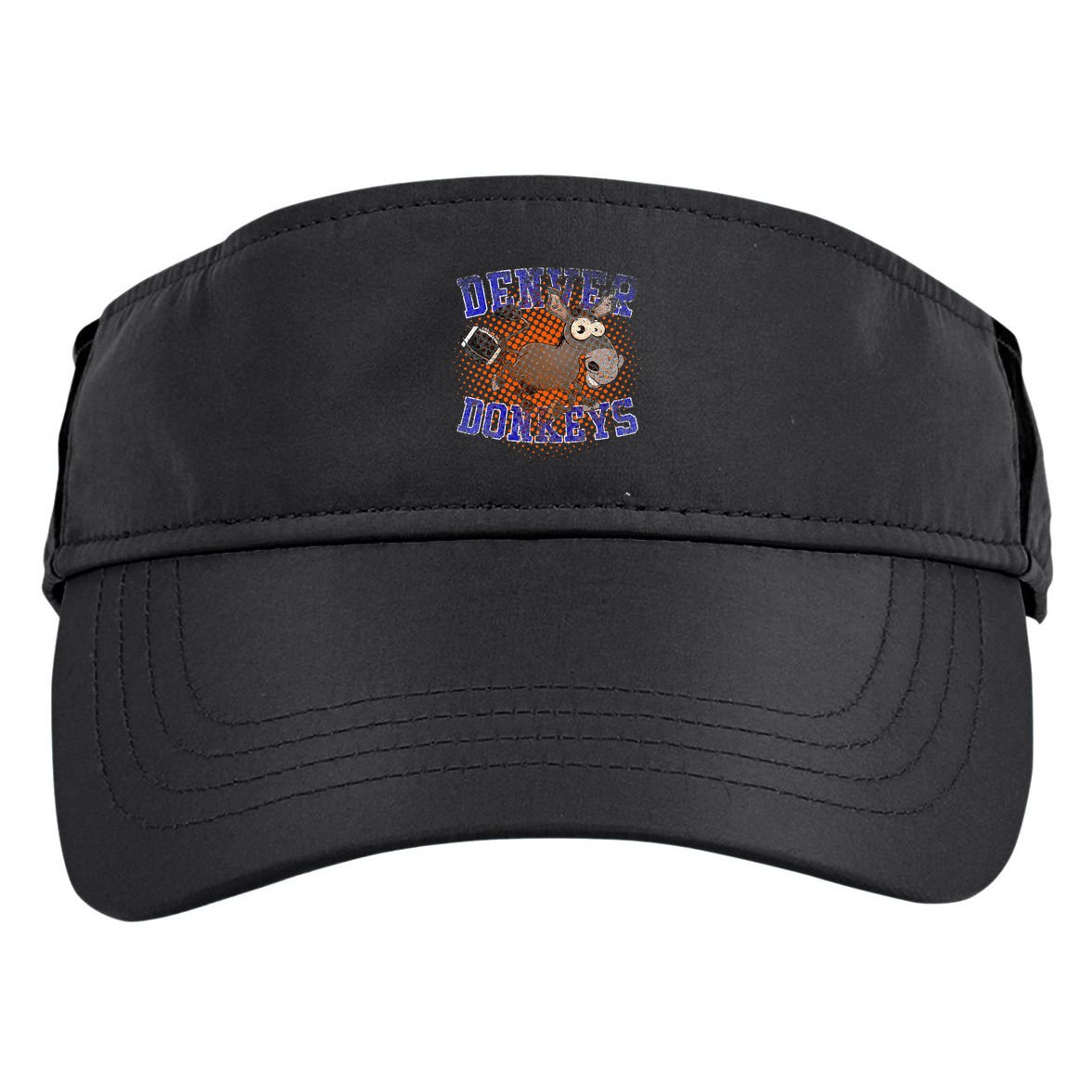 Denver Donkeys Football Adult Drive Performance Visor